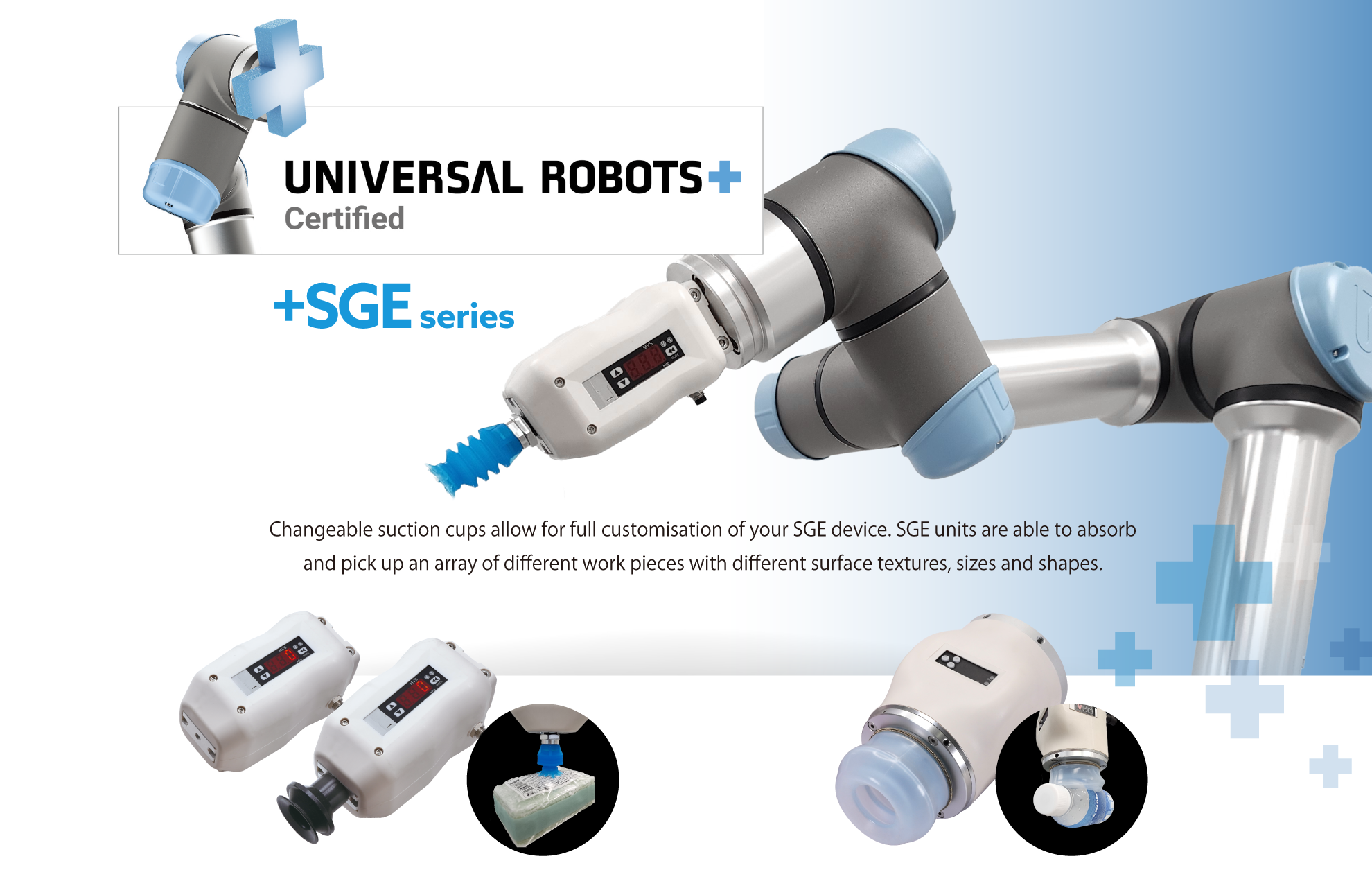 UNIVERSAL ROBOTS + Certified + SGE series